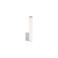 LED Badleuchte Wand IP44 Weiß Chrom Metall 4000 K...