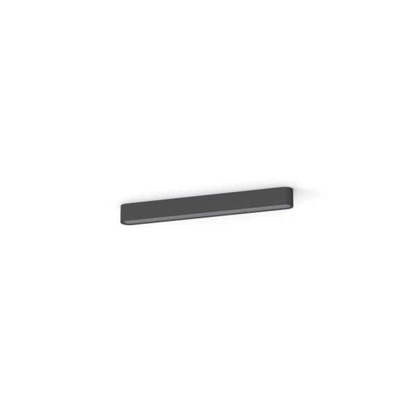 Deckenlampe 3000 K 1700 lm Graphit T8 LED wechselbar