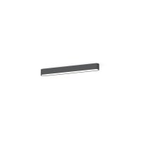 Deckenlampe 3000 K 1700 lm Graphit T8 LED wechselbar