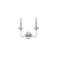 Wandleuchte 2-flammig E14 elegant innen Leuchter