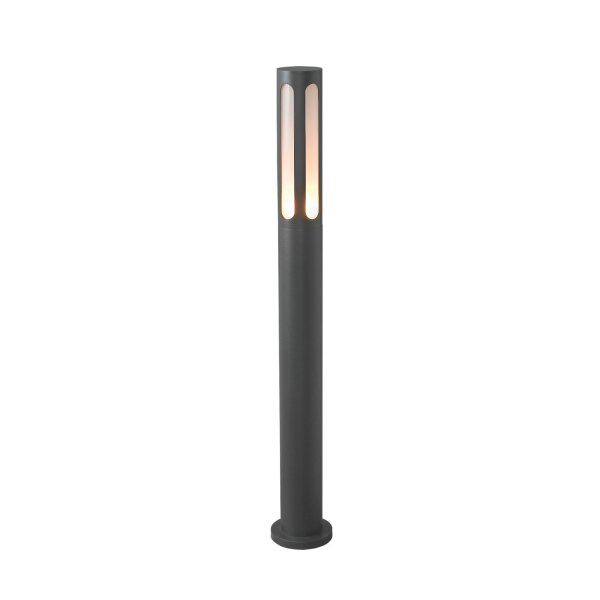 Pollerleuchte IP42 E27 100 cm hoch in Schwarz