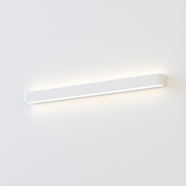 Wandleuchte Weiß Up Down T8 LED 3000 K 2300 lm Metall 93,5 cm