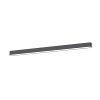 Deckenleuchte länglich 125 cm Grau 3000 K 3200 lm...