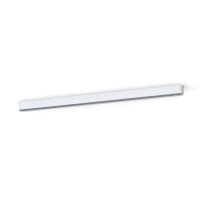 Deckenlampe Weiß Aluminium 125 cm lang T8 LED 3000...
