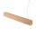 Pendelleuchte Holz Zugschalter 98 cm breit Esstisch