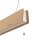 Pendelleuchte Holz Zugschalter 98 cm breit Esstisch