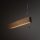 Hängeleuchte Holz Metall inkl. T8 LED 3000 K 2300 lm