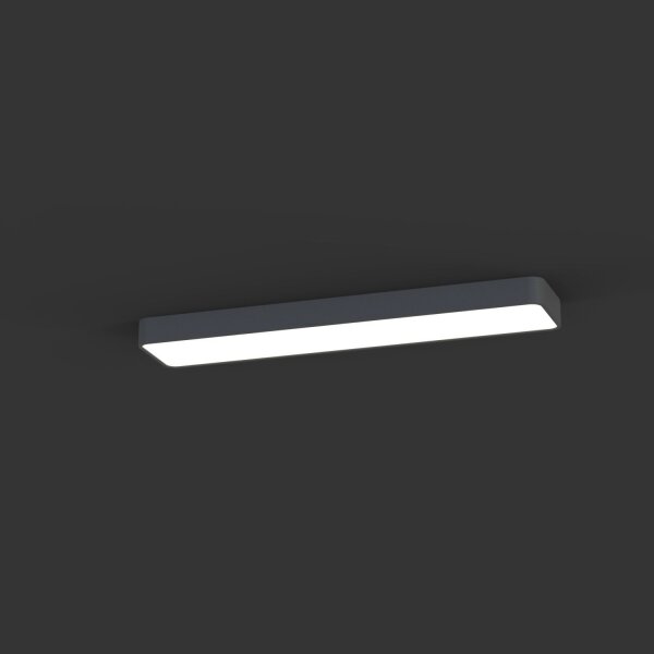 Deckenleuchte mit T8 LED warmweiß 3000 K 2300 lm Modern