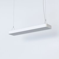 Pendelleuchte Weiß T8 LED mit 3000 K warmweiß...
