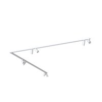 Deckenspot groß 2x 2 m 8-flammig Weiß GU10...