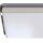 Deckenlampe IP44 Chrom Weiß B: 25 cm quadratisch 2x E27