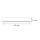 Wandleuchte Up Down Weiß Metall 3000 K 1700 lm T8 LED 11 W