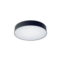 Deckenlampe 3-flammig Schwarz E14 &Oslash; 40,5 cm rund