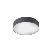 Deckenlampe Grau 3x E14 &Oslash; 40,5 cm rund blendarm