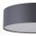 Deckenlampe Grau 3x E14 Ø 40,5 cm rund blendarm