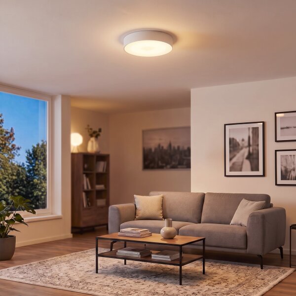 Deckenlampe innen Weiß Ø 40,5 cm 3x E14 rund