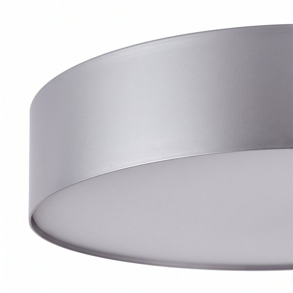 LED Deckenleuchte Ø 40,5 cm in Silber 4000 K 2200 lm