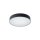 LED Deckenlampe 4000 K 2200 lm Ø 40,5 cm rund Schwarz