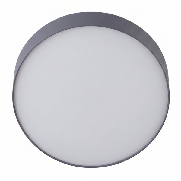 LED Deckenlampe Ø 40,5 cm rund Graphit