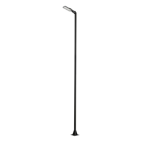 LED Wegeleuchte außen 392 cm hoch Schwarz 3000 K IP65