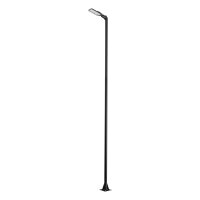 LED Wegeleuchte au&szlig;en 392 cm hoch Schwarz 3000 K IP65