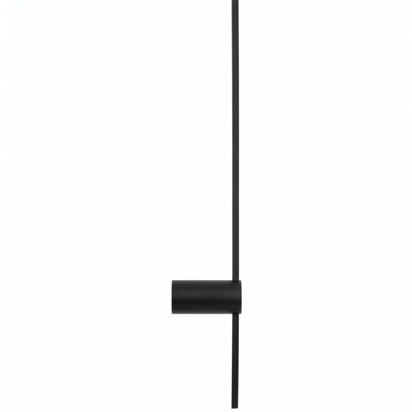 LED Wandlampe Schwarz 3000 K 380 lm Aluminium indirekt