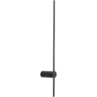 LED Wandlampe Schwarz 3000 K 380 lm Aluminium indirekt