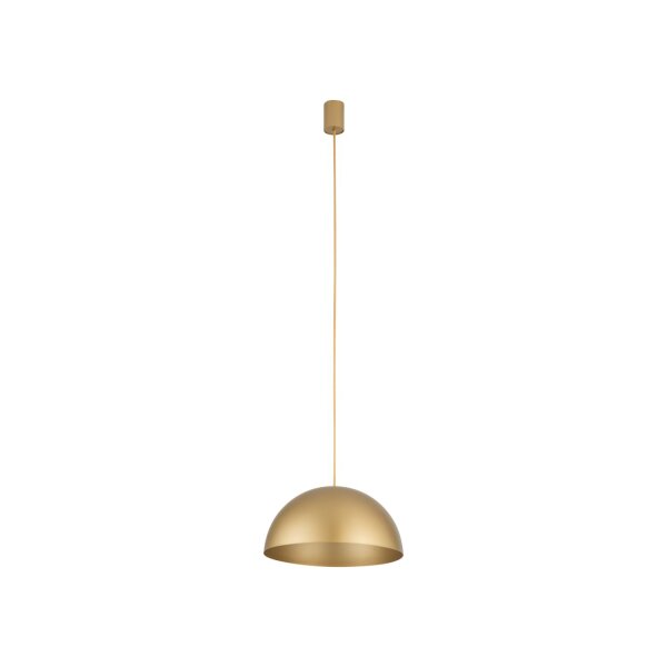 Hängeleuchte Metall rund Ø 33 cm GX53 in Gold matt