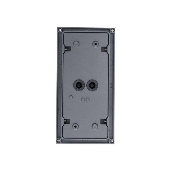 Außenwandleuchte Grau IP54 E14 Glas Aluminium Modern