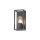 Außenwandleuchte Grau IP54 E14 Glas Aluminium Modern