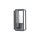 Außenwandleuchte Grau IP54 E14 Glas Aluminium Modern