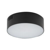 LED Deckenlampe Schwarz 3000 K warmweiß blendarm...