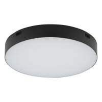 LED Deckenleuchte Schwarz &Oslash; 30 cm 3000 K 4300 lm...