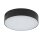 LED Deckenlampe klein Ø 16 cm rund Schwarz 3000 K 1600 lm