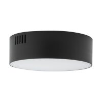 LED Deckenlampe Schwarz Ø 11 cm 4000 K...