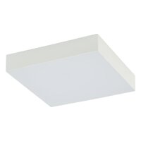 Weiße Deckenleuchte LED B: 21 cm 3000 K 3100 lm Modern