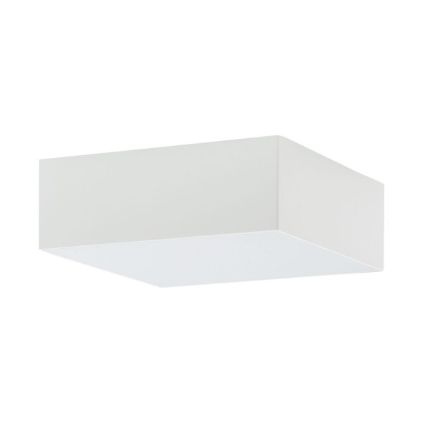 LED Deckenlampe quadratisch B: 11 cm Weiß 4000 K 1600 lm