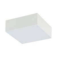 LED Deckenlampe quadratisch B: 11 cm Weiß 4000 K...