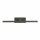 LED Spiegelleuchte Schwarz 3000 K 290 lm B: 45,5 cm Aluminium