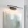 LED Spiegelleuchte Schwarz 3000 K 290 lm B: 45,5 cm Aluminium