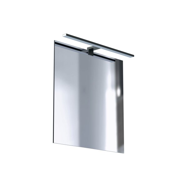 LED Spiegelleuchte Bad IP44 Chrom Aluminium 4000 K 650 lm