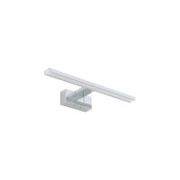 LED Spiegelleuchte Bad IP44 Chrom Aluminium 4000 K 650 lm