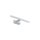 LED Spiegelleuchte Bad IP44 Chrom Aluminium 4000 K 650 lm