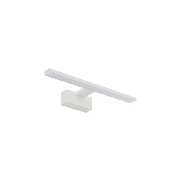 LED Spiegelleuchte neutralweiß 4000 K 650 lm IP44 Weiß