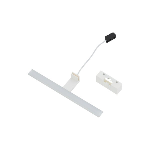 LED Spiegelleuchte neutralweiß 4000 K 650 lm IP44 Weiß