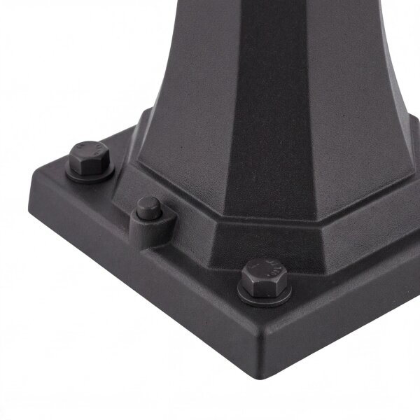 Außenlampe IP44 Schwarz E27 200 cm Aluminium Modern