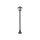 Außenlampe IP44 100 cm Schwarz Aluminium Modern E27
