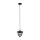 Pendelleuchte außen IP44 E27 Schwarz Aluminium Modern KIKI