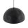 Pendelleuchte E27 in Schwarz Gold matt Ø 50 cm