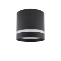 Spot Decke Schwarz GX53 Ø 8,5 cm rund H: 8,3 cm...